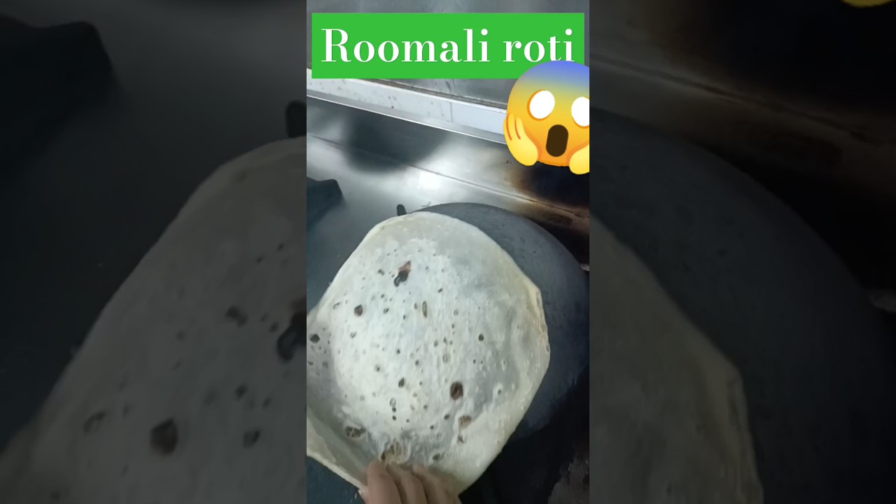 Making Roomali roti !! 