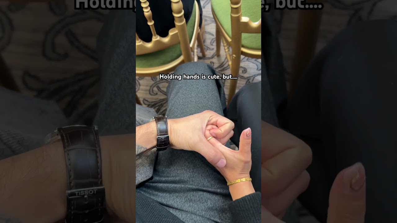 Beating him at every thumb war 😎 #couple #life #relationship #lifelately