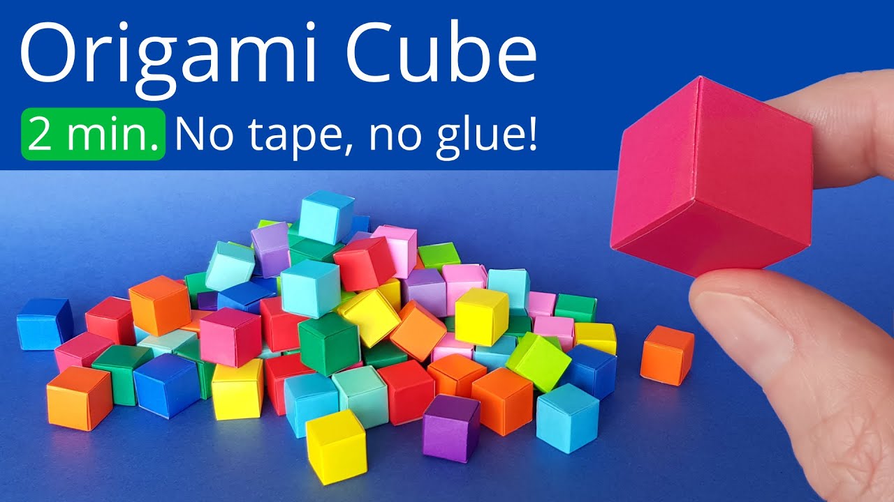  Cubles Pop, Fold, Build, Play - Create a Fun Durable