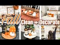2021 FALL CLEAN AND DECORATE WITH ME | COZY FALL DECOR IDEAS | FALL FARMHOUSE DECORATE WITH ME