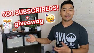 500 subscribers! Intro + Giveaway 🎉🎊