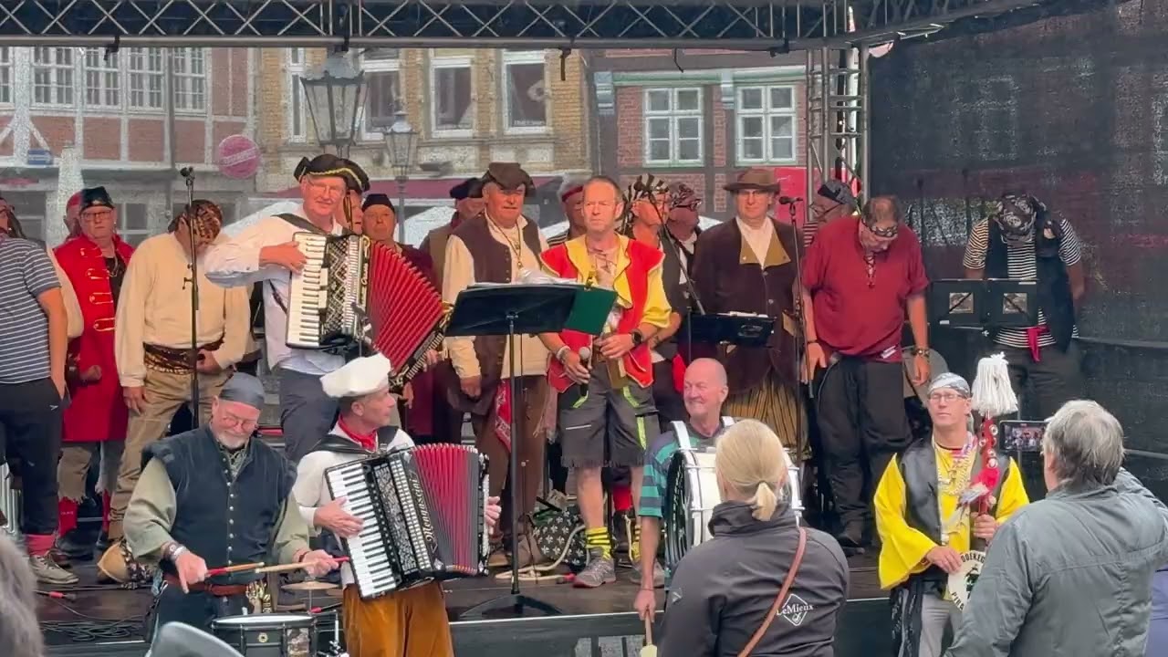 Stader Shantychor-Festival 2025 ⚓️🪗🛟 - Doekegat Piratenkoor Uithuizermeeden, Niederlande