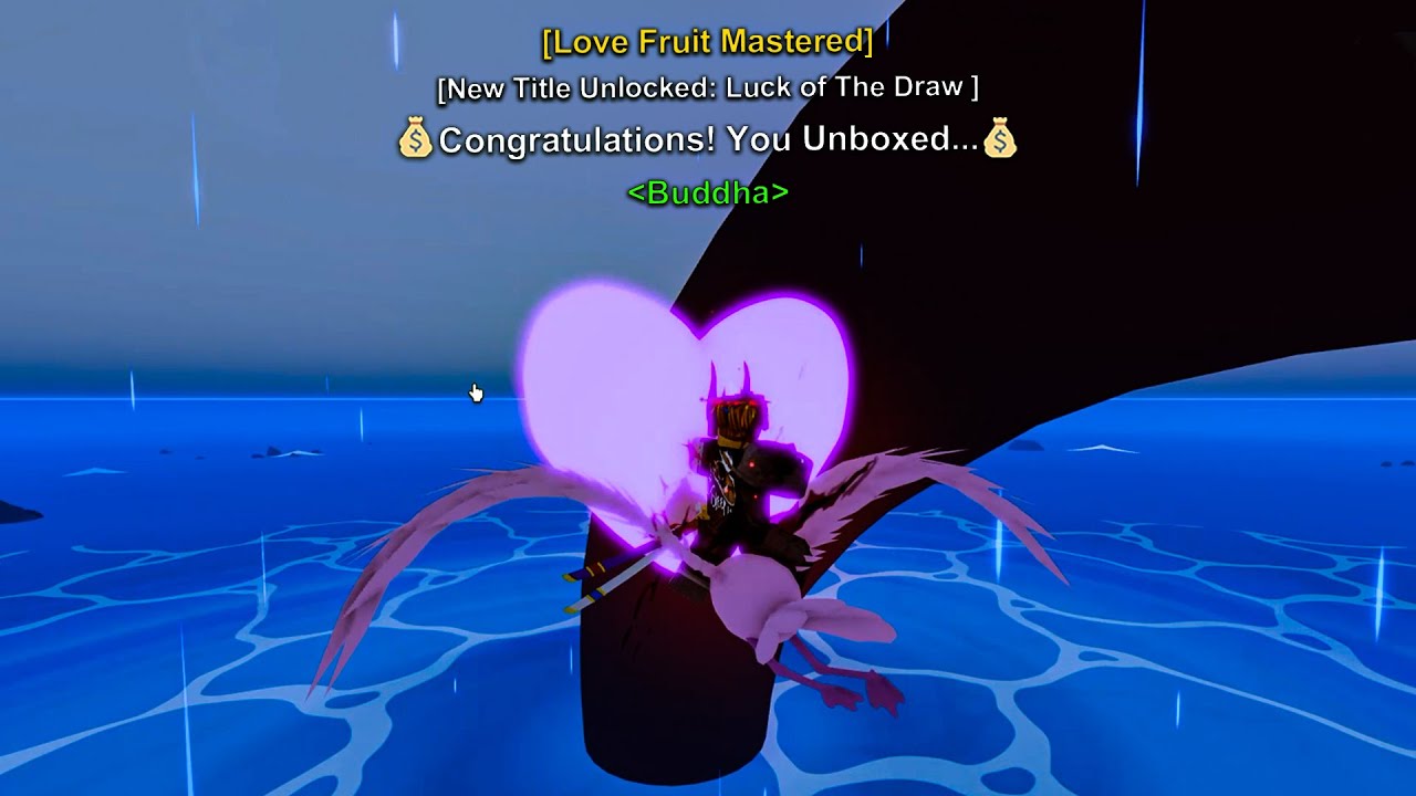 I Master LOVE fruit Before Valentines Event, but This.. [Blox Fruits]