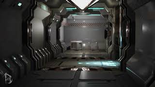 Sci-Fi Futuristic Starship (Part 01)