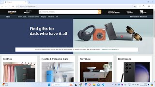 Amazon Website Clone Project using HTML and CSS only