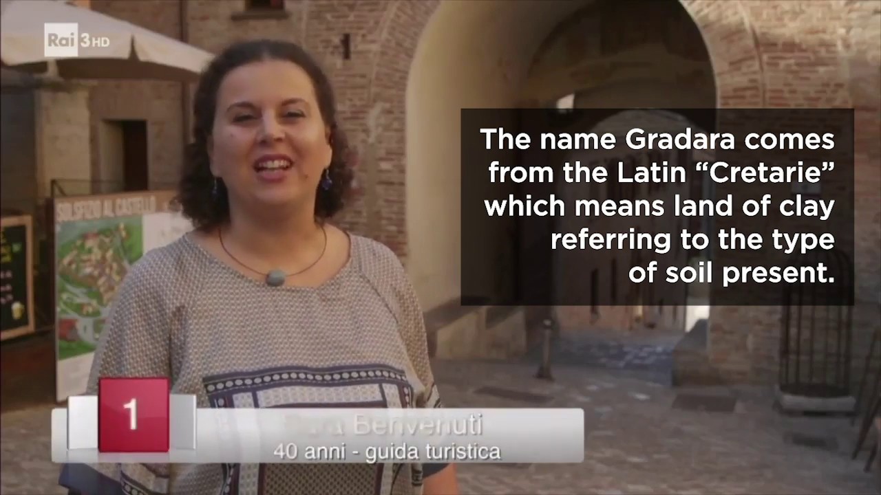 Video di presentazione Gradara Borgo dei Borghi 2019 - Sub ENG