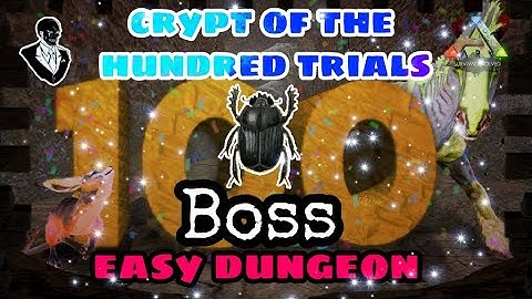 CRYPT OF THE HUNDRED TRIALS dungeon in ark mobile /ark survival evolved / ark mobile / dungeon /2021