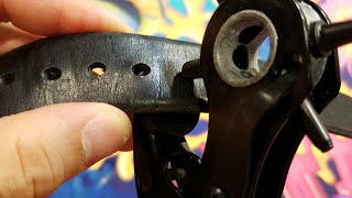 Belt Hole Puncher Demonstration 