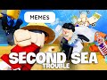 Sky island trouble  hot pants crew 20   blox fruits funny moments part 5  memes