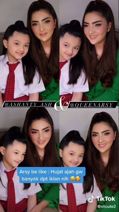 Bunda sama Arsy cantik bangrt