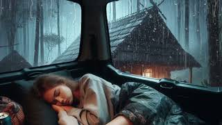 Rain Sounds for Sleeping - Instantly Fall Asleep with Relaxing Rain Sounds at Night Outside Window