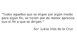 Match Highlights Frases de Sor Juana Inés de la Cruz