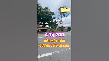 Nền Mặt Tiền Đường Võ Văn Kiệt - Sóc Trăng #datnensoctrang