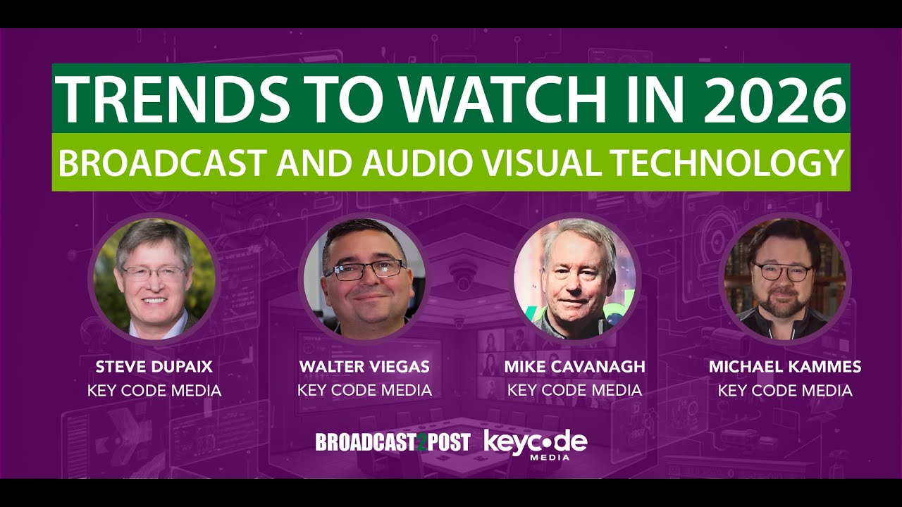 Trends to Watch in 2026: Broadcast and Audio Visual Technology - YouTube