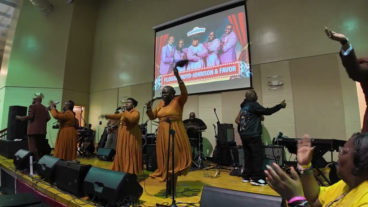 Flossie Boyd-Johnson & Favor At CSnell Production 13th Blockbuster Anniversary Columbia SC