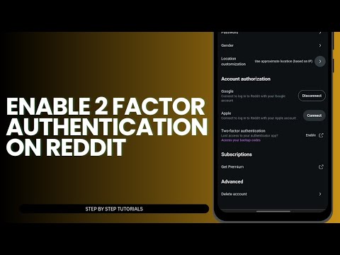 How To Enable 2 Factor Authentication On Reddit
