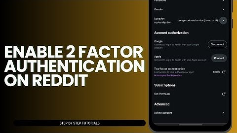 How To Enable 2 Factor Authentication On Reddit
