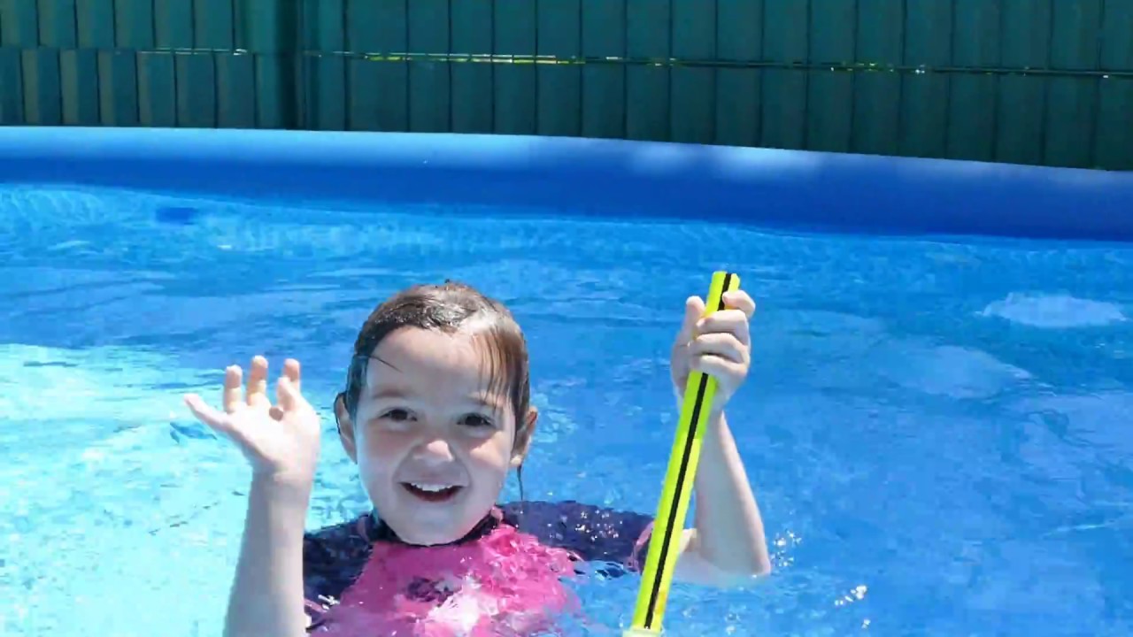 Baby Shark Dance in the swimming pool Nastya Sing and ...