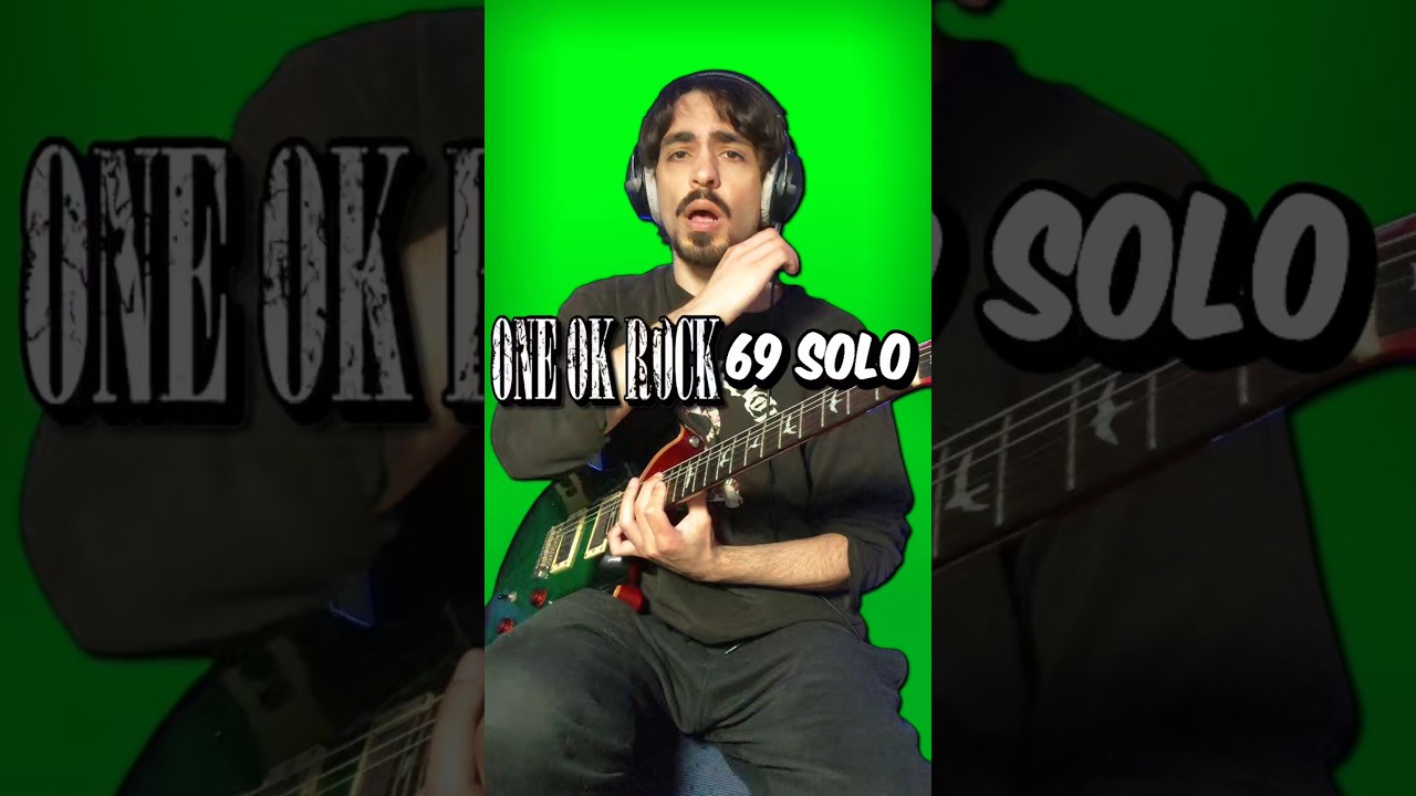 ?69 - ‪@ONEOKROCK‬ Guitar Solo Cover ギターソロ弾いてみた 