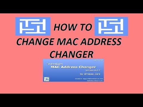 How to Change MAC Address changer  (2018)