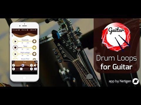 Drum Loops for Guitar NETIGEN - YouTube