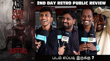 Day 2 | Retro Public Review | Suriya | RETRO Tamil Movie Review | #RetroReview #ரெட்ரோ #Retro