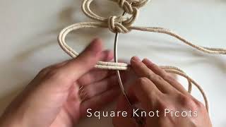 Square Knot Picots