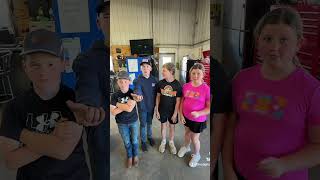 Schools out and it’s time for some farm fun….i mean work! #summertime #farmfun