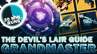CLEAR THIS GM IN UNDER 20 MINUTES | Complete Guide for Devils Lair Grandmaster Nightfall | Destiny 2