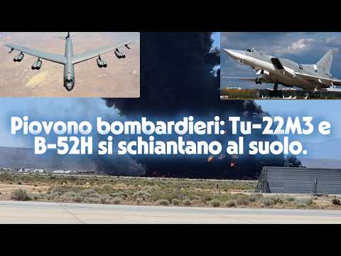 Video Piovono bombardieri: Tu-22M3 e B-52H si schiantano al suolo ????