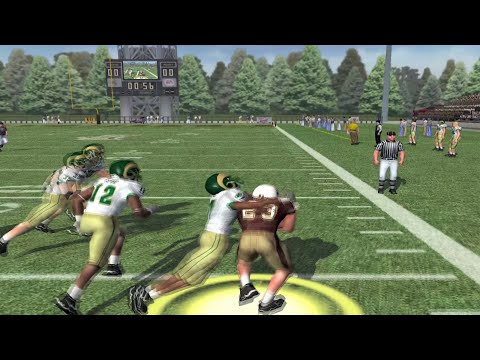 NCAA Football 07 - PS2 Gameplay (4K60fps)