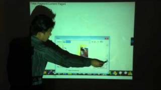Portable interactive whiteboard