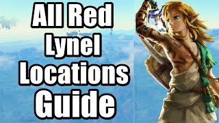 All Red Lynel Locations Guide in The Legend of Zelda : Tears of the Kingdom