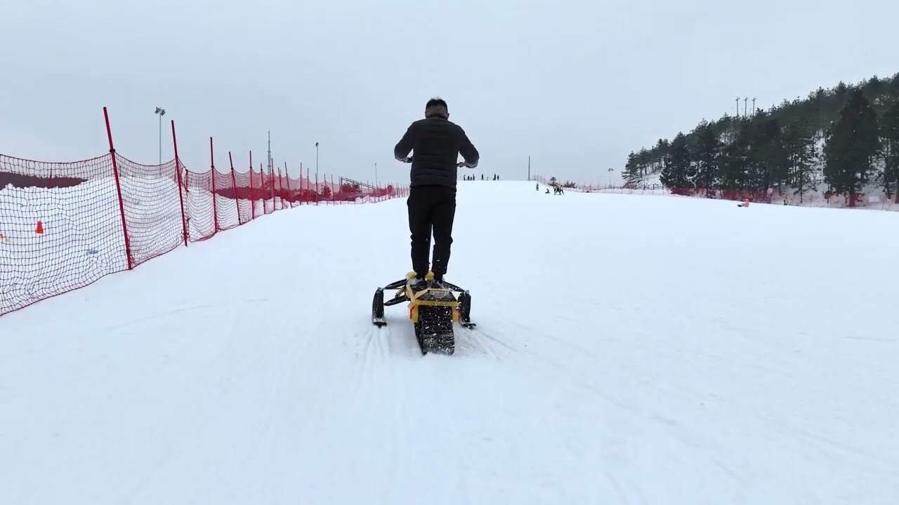 OKULEY electric snow scooter, take you to unlock new ways to play in the snow