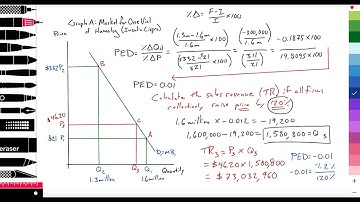 2.5 (Micro) Calculating PED & total revenue: Inelastic demand: Increase price: Insulin: Scenario 1