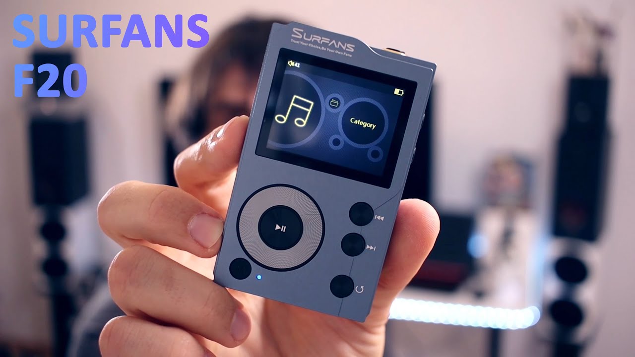  Surfans F20 HiFi MP3 Player with Bluetooth, Lossless