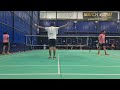 Singles match with sanvi vs manyu on 1st jun