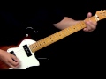 Fender Modern Player Tele Thinline Deluxe Demo