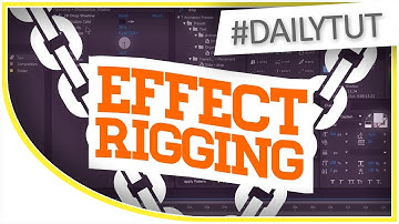 🔴 Quick Effect Rigging in Adobe After Effects w/ Copying Relative Property Links [#DailyTut]