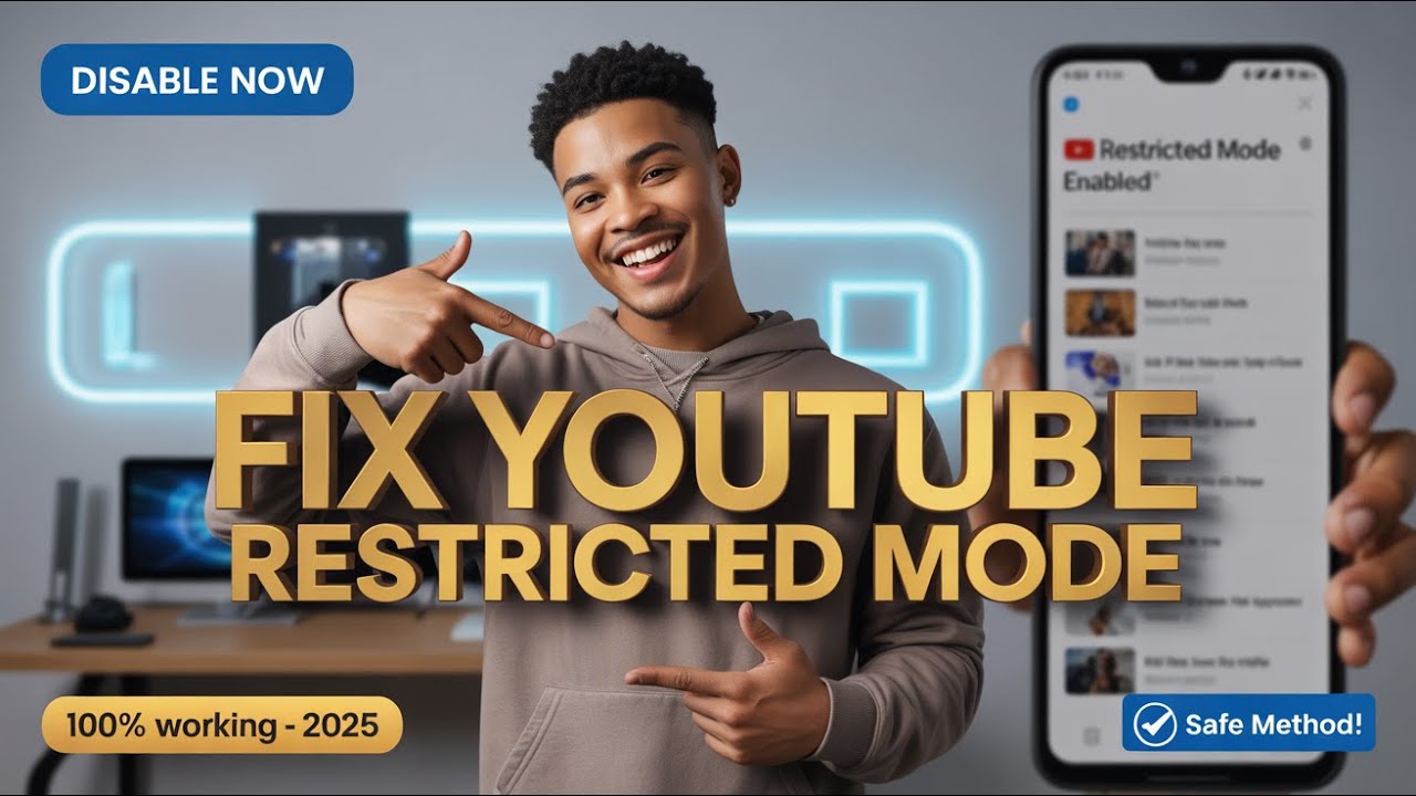 How to Disable YouTube Restricted Mode on Android (2025) – Fix Hidden ...