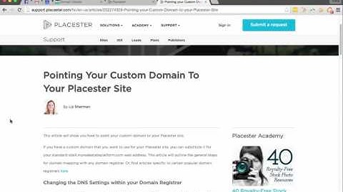 New Keller Williams Placester Custom Domain Setup on GoDaddy