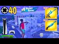 40 Elimination Solo "RELOAD" Wins Gameplay Chapter 7  (PS5 Controller)