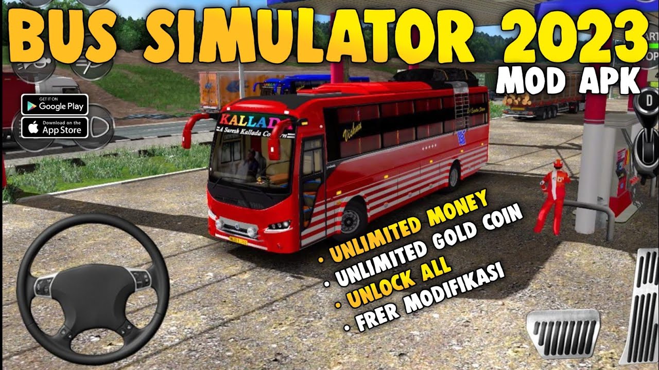 Bus Simulator 2023 v1.11.5 MOD APK (Free Shop, Unlimited Money, No ADS)  Download