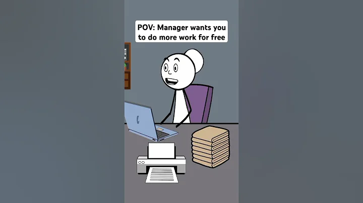 POV: Manager wants you to do more work for free| Audio credits to @Saraisthreads| #short #shorts