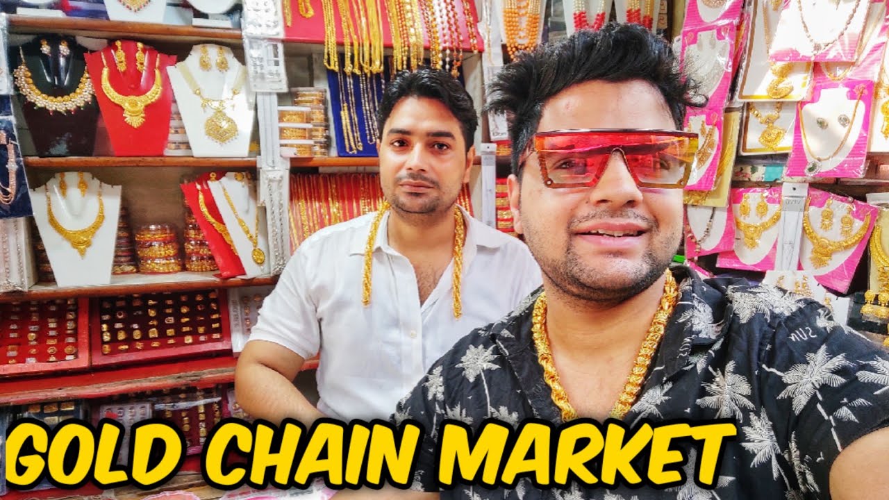 Gold Chain Replacement😅 - Men/Women Accessories Market in Delhi - YuDi Ki Video