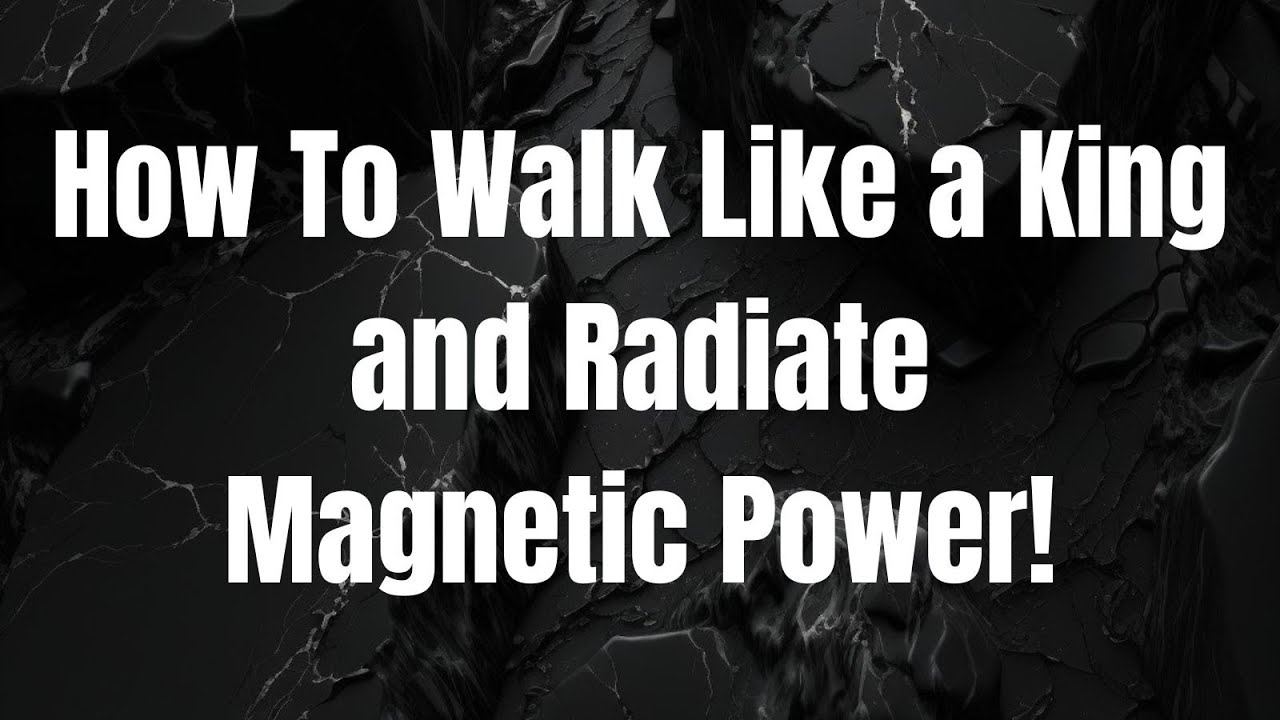 How An Alpha Male Walks - Walk Like A KING! - YouTube