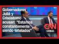 Gobernadores Juliá y Crisóstomo acusan: "Estamos constantemente siendo tutelados"