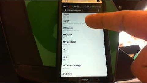 How to add APN setting for At&t sim on a Tmobile HTC ONE phone
