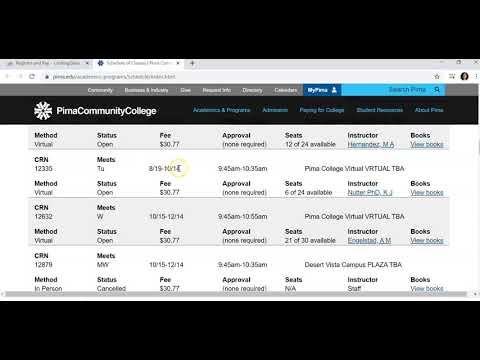 Search, Add, and Drop Courses