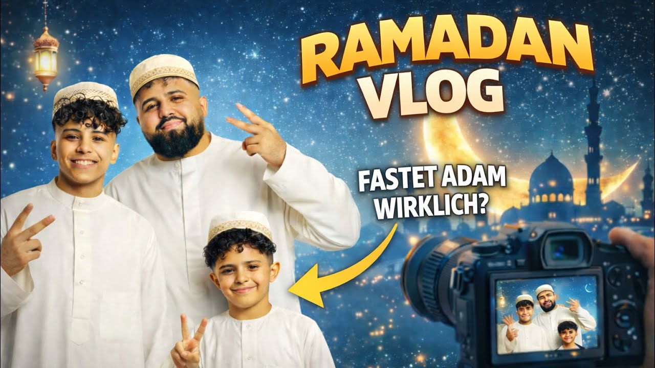 RAMADAN VLOG! FASTET ADAM WIRKLICH ?? 🫣🤣